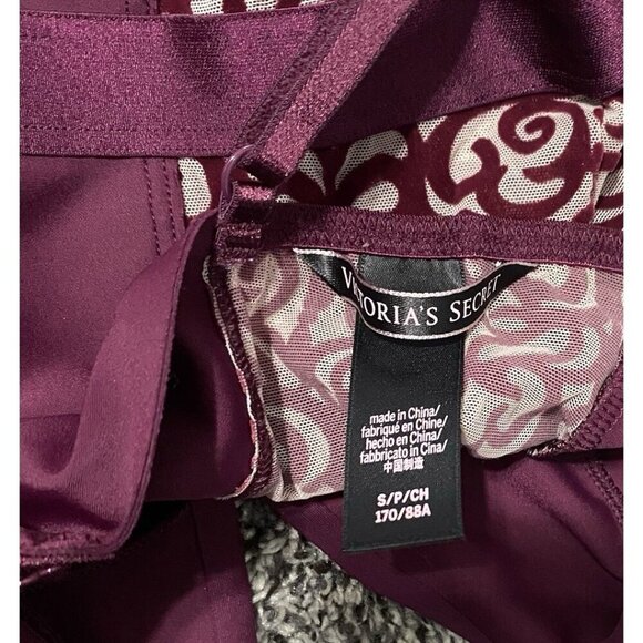 VICTORIAS SECRET VICTORIAN ROMANCE BODYSUIT TEDDY LINGERIE sz S - Picture 3 of 3